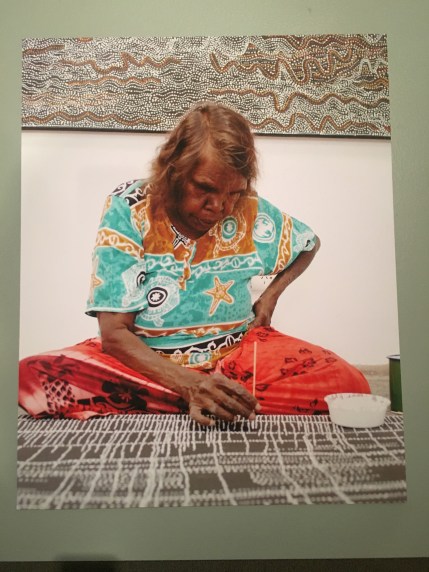 Dorothy Napangardi working