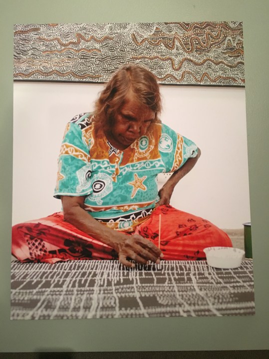 Dorothy Napangardi working