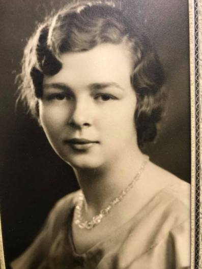 Grandma Benner 1934 Grad Pic