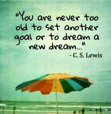 Age and Creating quote C.S.Lewis