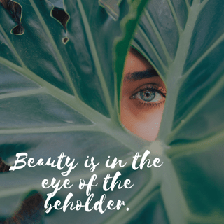 beauty in failure beauty in eye of beholder