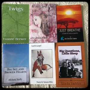 BOOKS Poetry books from personal friends