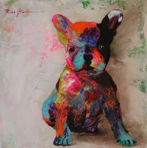 character development jan 12 20 colorful painted dog