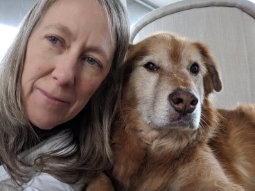 Pamela Hobart Carter and her sweet puppy IMG_20181212_145104